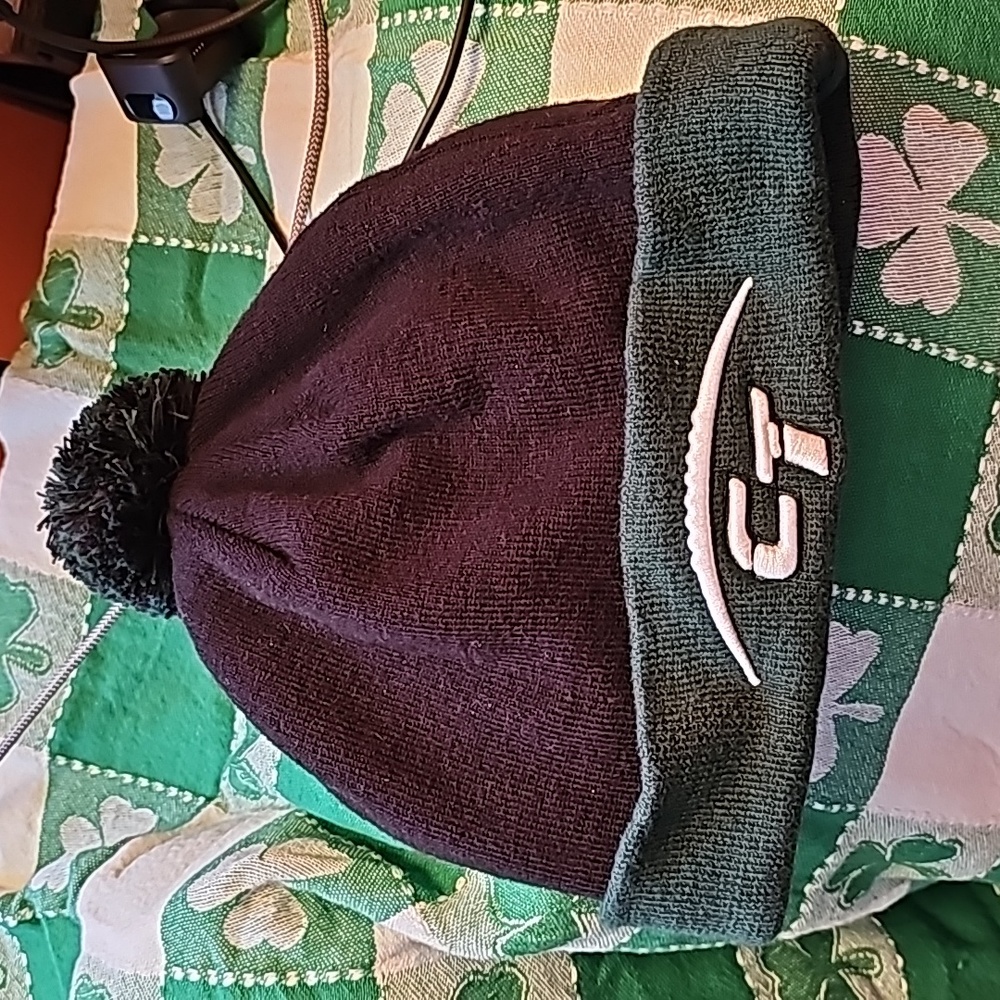 Cheney Technical High School football beanie knit hat